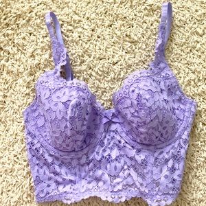 Victoria’s secrets lilac Corsette bra 34C